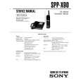 SONY SPPX90 Owners Manual