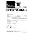 PIONEER GTSX80 Instrukcja Serwisowa