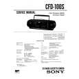 SONY CFD100S Service Manual