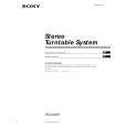 SONY PSLX250H Owners Manual
