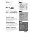 ONKYO HTP-450 Owners Manual