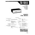 SONY TA-1055 Service Manual