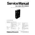 PANASONIC RQ218S/E Service Manual
