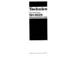 TECHNICS SH-8029 Owners Manual
