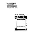 WHIRLPOOL KDSM21 Manual de Usuario
