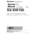 PIONEER SX-SW100/NAXCN Manual de Servicio