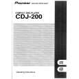 PIONEER CDJ200S Owners Manual
