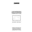ZANUSSI ZKT862HX Owners Manual