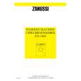 ZANUSSI FJS1084 Owners Manual