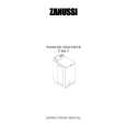 ZANUSSI T923V Owners Manual
