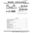 SHARP MD-MX30W Service Manual