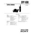 SONY SPPX90 Service Manual