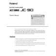 ROLAND JC-90 Manual de Usuario