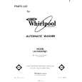 WHIRLPOOL LA5580XPW1 Parts Catalog