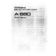 ROLAND A-880 Owners Manual