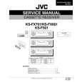 JVC KSFX701 Instrukcja Serwisowa