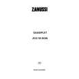 ZANUSSI ZCG55DGW Owners Manual