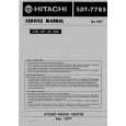 HITACHI SDT-7785 Service Manual