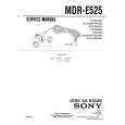 SONY MDR-E525 Instrukcja Serwisowa