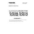 TOSHIBA TLP510Z Manual de Servicio