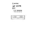 LENCO AF3310 Instrukcja Serwisowa
