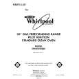 WHIRLPOOL SF3004SRW0 Parts Catalog