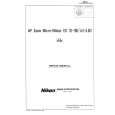 NIKON AF ZOOM MICRO-NIKKOR ED 70-180/4.5-5.6D Service Manual
