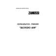 ZANUSSI ZF4RED Owners Manual