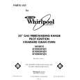 WHIRLPOOL SF3020SRW3 Parts Catalog