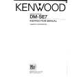 KENWOOD DMSE7 Owners Manual