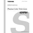 TOSHIBA 42HP84 Manual de Servicio