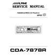 ALPINE CDA7878R Service Manual