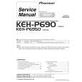 PIONEER KEH-P6950/XN/ES Instrukcja Serwisowa
