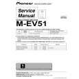 PIONEER M-EV51/DTXJN Manual de Servicio