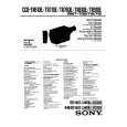 SONY CCDTR610E Owners Manual