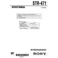 SONY STR-471 Service Manual