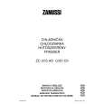 ZANUSSI ZC 205 AO Owners Manual