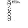 KENWOOD KRA4030 Manual de Usuario