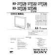 SONY KV27S10 Service Manual