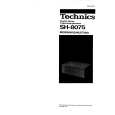 TECHNICS SH-8075 Owners Manual