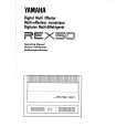 YAMAHA REX50 Manual de Usuario