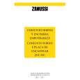 ZANUSSI ZOU891W Owners Manual