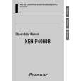 PIONEER KEH-P4900R/XM/EW Instrukcja Obsługi