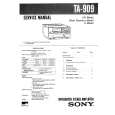 SONY TA909 Service Manual