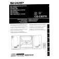 SHARP CDC607H Owners Manual