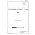 NIKON AF ZOOM-NIKKOR 80-200MM F/4.5-5.6D Service Manual