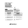 SANSUI CD-200 Owners Manual