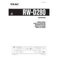 TEAC RWD280 Owners Manual