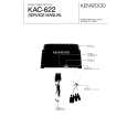 KENWOOD KAC622 Service Manual