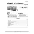 SHARP CD-C1600C Service Manual
